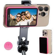 Skrin Monitor Selfie Vlog untuk iPhone & Android, Monitor Kamera Belakang Wayarles S1 dengan Pengatu