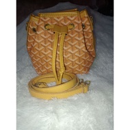 READY goyard style drawstring sling bag