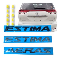 emblem estima acr50 emblem toyota estima aeras emblem aeras estima chrome hitam