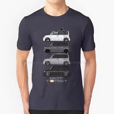 Got Toast X4 T Shirt 100% Cotton Tee Xb Scion Jdm Stanced Modified Turbo Custom Japan Slammed Bb 200