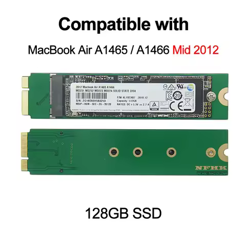 128GB SSD Solid State Drive Compatible With Mid2012 MacBook Air A1465 A1466 MAC HD SSD 128G Hard Dis