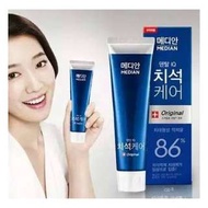 韓國代購-愛茉莉Median86%強效美白牙膏IQ新版