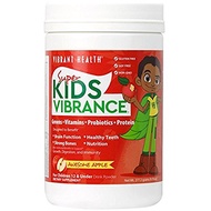 [USA]_Vibrant Health - Super Kids Vibrance, Greens, Vitamins, Probiotics, and Protein, Awesome Apple