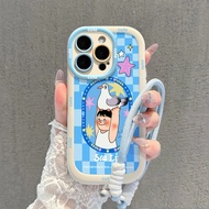 [Case+Bracelet]Case casing Samsung A14 A13 M12 F12 A11 A12 A03S M10S A10 A30 M01S A25 M40S A515FA52A