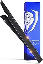 DALSTRONG Slicing & Carving Knife - 14" - Shadow Black Series - Black Titanium Nitride Coated - High