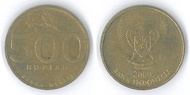 Uang Logam Koin Indonesia Rp 500 Melati Tahun 2000