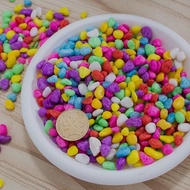 Colorfull stone rock | Color stone | Aquarium stone | Pond decoration stone Aquarium Accessories