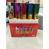 (1box)NYC Lighter Metal Jet Refillable Gas Lighter GT09