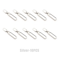 10Pcs/Set Kepala Pengait Restleting Universal Resleting Pengganti Zipper Hook Jaket Celana Tas