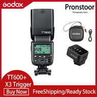Godox TT600 Speedlite 2.4G Wireless GN60 Master/Slave Camera Flash Speedlite for Canon Nikon Sony Fu
