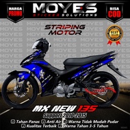 ⭐⭐⭐⭐⭐TERLARIS & BISA COD/BAYAR DI TEMPAT STRIPING STIKER VARIASI MOTOR YAMAHA JUPITER MX 135 NEW / J