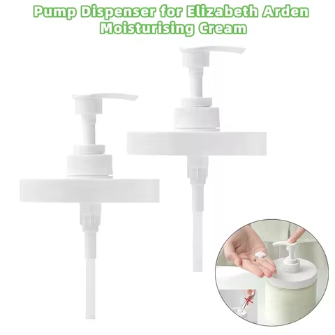 Pump Dispenser for Elizabeth Arden White Tea Body Cream, Pump Head Compatible with Elizabeth Arden G