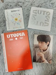 劉耀文明信片時代少年團烏托邦少年二專PB紋身貼歌詞紙