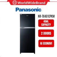 [TANGKAK] Panasonic 450L 2 Door ECONAVI Inverter Refrigerator | NR-TX461CPKM (Fridge Peti Sejuk Peti