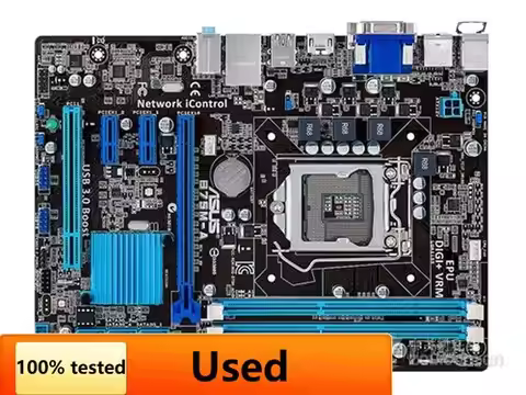 Asus B75M-A Desktop Motherboard Intel B75 Socket LGA 1155 i3 i5 i7 DDR3 16G SATA3 USB3.0 Original Di