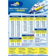 SINDO FERRY BATAM TICKET