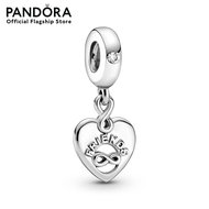 Pandora Friends Forever Heart Dangle Charm