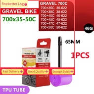 【FINE】Ultralight 700C gravel Bike Inner Tube TPU Road Bicycle Tire 700C 35-50C 46g