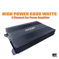 AROS Car Audio Power Amplifier 4 Channel 4-CH 6800W