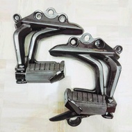 Footstep step belakang motor yamaha Jupiter z new 2010 Jupiter robot salib/ warna hitam fuul set
