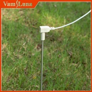 The grounding rod comes with a 40 ft /12 m grounding wire accessories for electrostatic pads are use