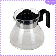 [JoyDIY] 300ml Heat Resistant Glass Coffee Jar with Neck  Perfect for Precisely Pouring Hot Water