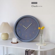 KAISON Large Wall Clock 40cm - Silent Quartz Movement