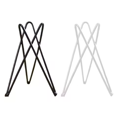 Nordic Style Air Plant Holder Metal Flower Pot Stand Geometric Iron Tillandsia Holder Art Display Ho