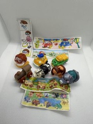 超罕有 絕版 90年代 中古 出奇蛋玩具 老爺車 動物 人物系列 Kinder Surprise 健達出奇蛋玩具  VINTAGE老玩具 懷舊 古董 珍藏