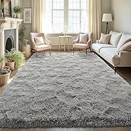 LOCHAS Ultra Soft Indoor Modern Area Rugs Fluffy Living Room Carpets for Children Bedroom Home Decor