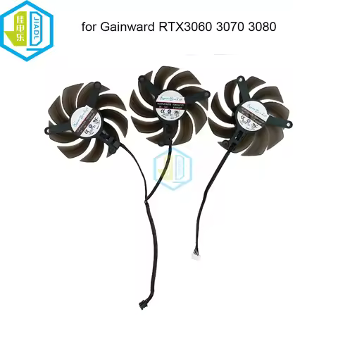 82MM 12V GPU Graphics Cards Cooling Fans For Gainward RTX 3060 3070 3080 3090 RTX3070Ti RTX3080Ti FD