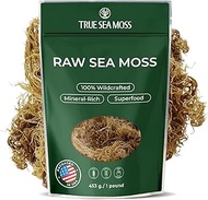 True Sea Moss Raw Irish Sea Moss – Wildcrafted Sundried Seamoss for Gel & Gut Health – Organic Seawe