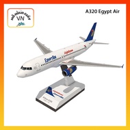 Airbus A320 EgyptAir Assembly Paper Model - MohinhgiayVN