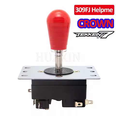 Original Korean CROWN 309 FJ Helpme Joystick Fighting Rocker With 8 Pin Micro Switch for Jamma PC Ar