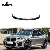 Carbon Fiber X3M Car Bumper Front Splitter for BMW F97 X3M F98 X4M 2019-2021