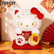 正版TOP TOY Hello Kitty 招財貓公仔