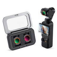 K&F CONCEPT Variable ND2-ND32 & ND32-ND512 Filter Kit Compatible with DJI Osmo Pocket 3/Pocket 4 Cre