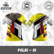 Polri JERSEY - 01 FULLPRINT SUBLIME / DRIFIT POLRI KAOS / POLRI JERSEY -01 BY ZAINSTOREZAIN