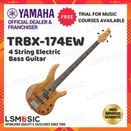 Yamaha TRBX174EW 4-string Electric Bass Guitar - Natural Yamaha Gitar ( TRBX174 EW / TRBX 174EW / TRBX 174 EW )