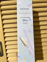 全新現貨SALONIA 直捲兩用負離子造型夾平板夾 24mm