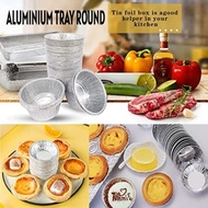 ALUMINIUM TRAY ROUND WITH LID