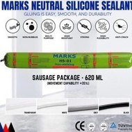 Promo SEALANT MARKS Neutral Sausage GLUE - 620ml Glue - Black COD