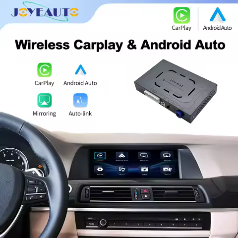 New JoyeAuto for BMW F30 E90 F10 E46 E60 F20 E92 E39 CIC iDrive Wireless Apple CarPlay Android Auto 