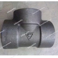 Tee Besi las Class 3000 1/2" inch / Tee Socket weld