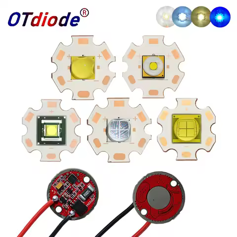 XHP70.3 40W LED 7070 HI Flat Chip XHP90 SBT90 30W50W Cold Warm White Beads Diode+Torch Flashlight Cu