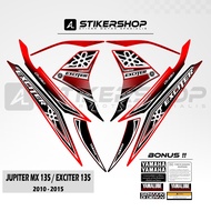 STIKER STRIPING JUPITER MX 135 LC EXCITER 135 2010 - 2015 GRAFIS VARIASI 013
