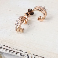 Gems Heritage : Cross baguette diamond earring(ERPW299)