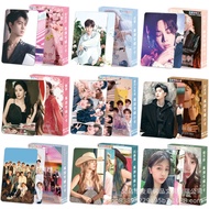 Celebrity Anime Photocard Aespa Korean Pink ive Self-Printing Photocard gidle Girl Baby Album Photoc