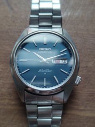 古董 70年代 精工 SEIKO 5 ACTUS 罕有藍色面 SilverWave自動上鍊錶