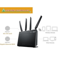 Asus 4G-AC68U AC1900 Dual-Band LTE Wi-Fi Modem Router with Parental Controls and Guest Network
